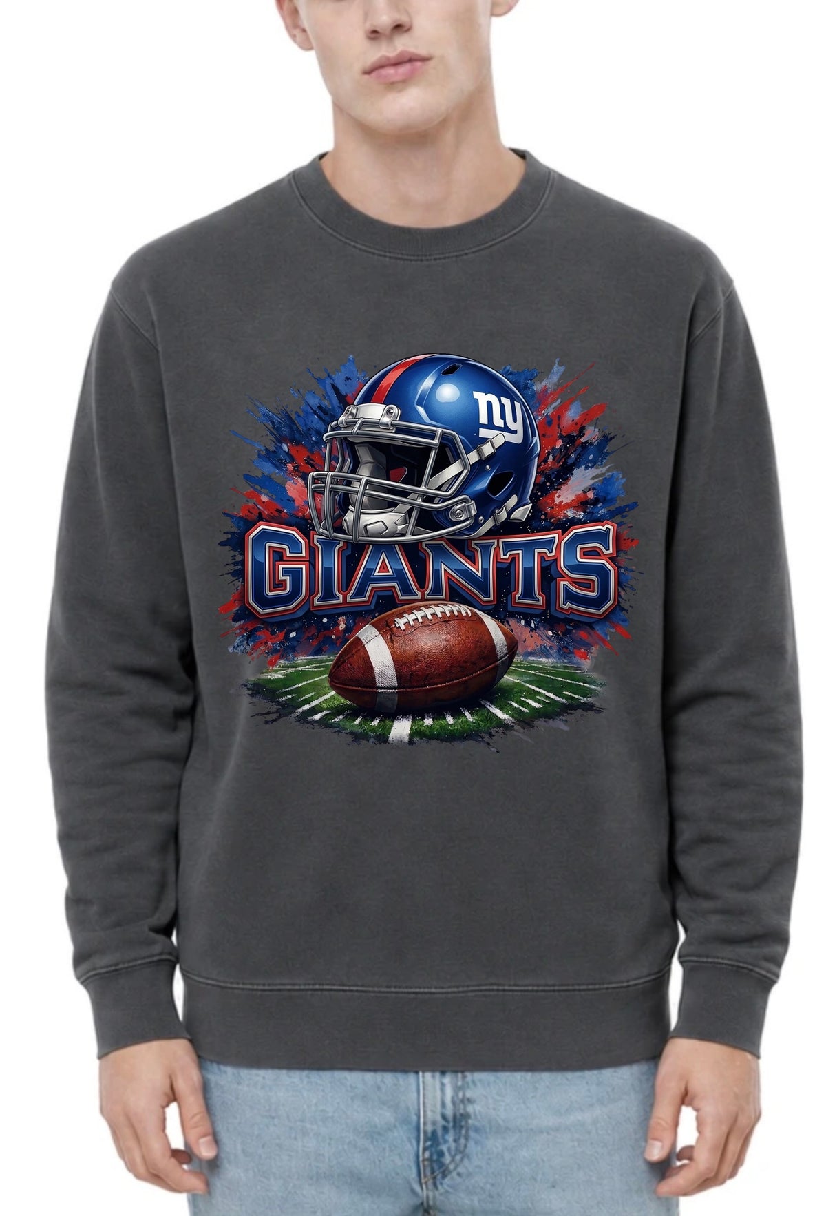 Football Team Adult Crewneck