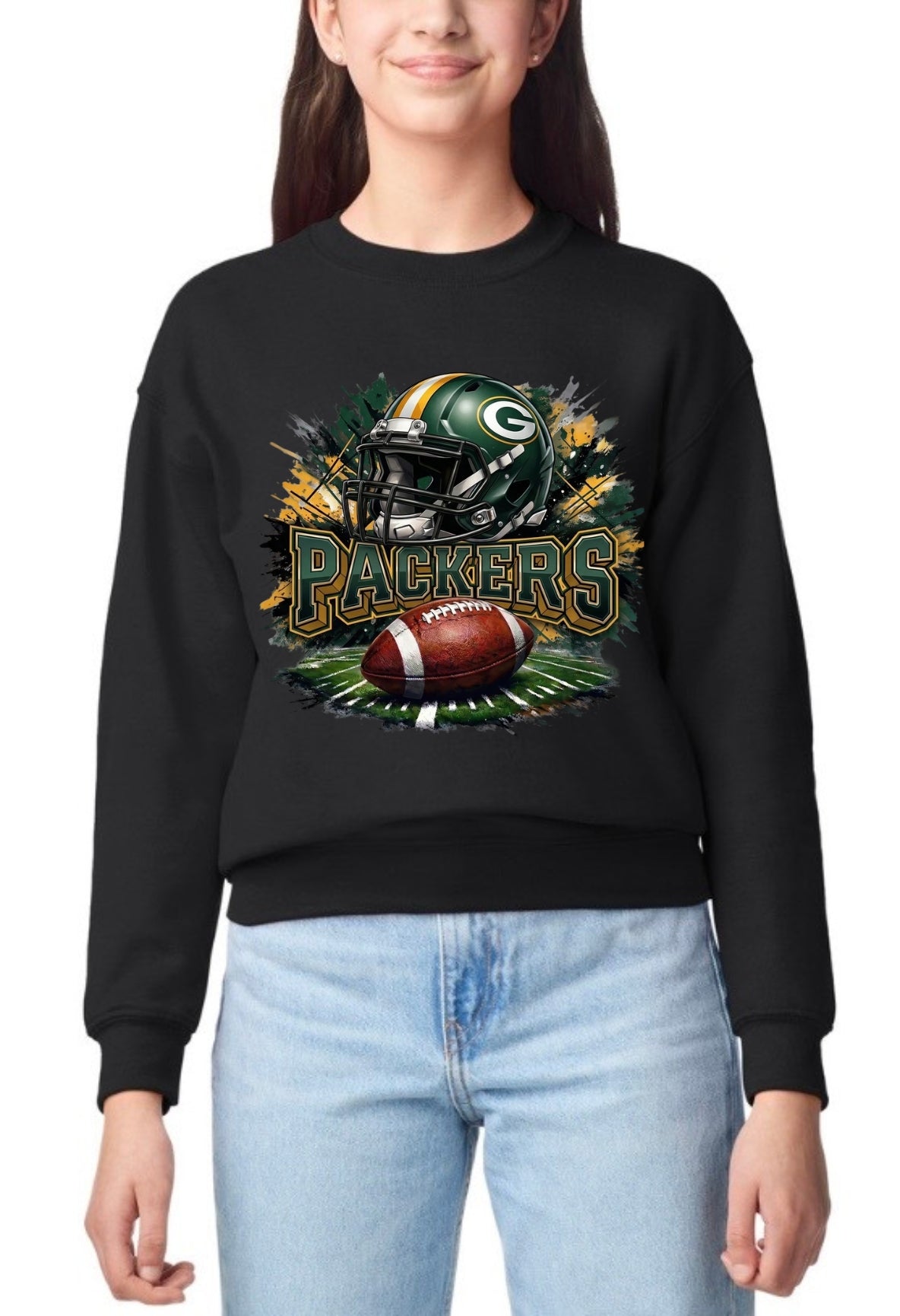 Football Team Youth Crewneck