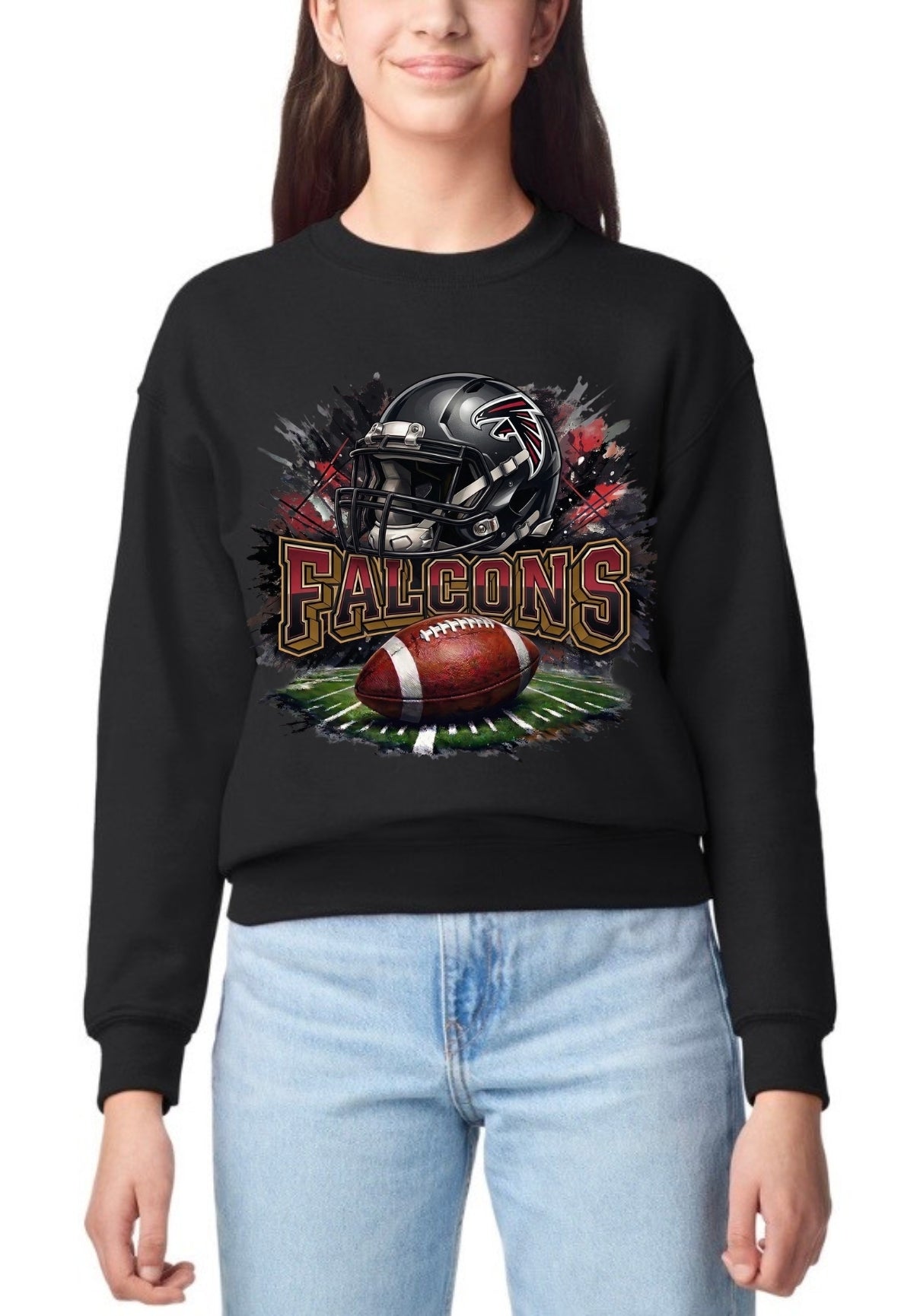 Football Team Youth Crewneck
