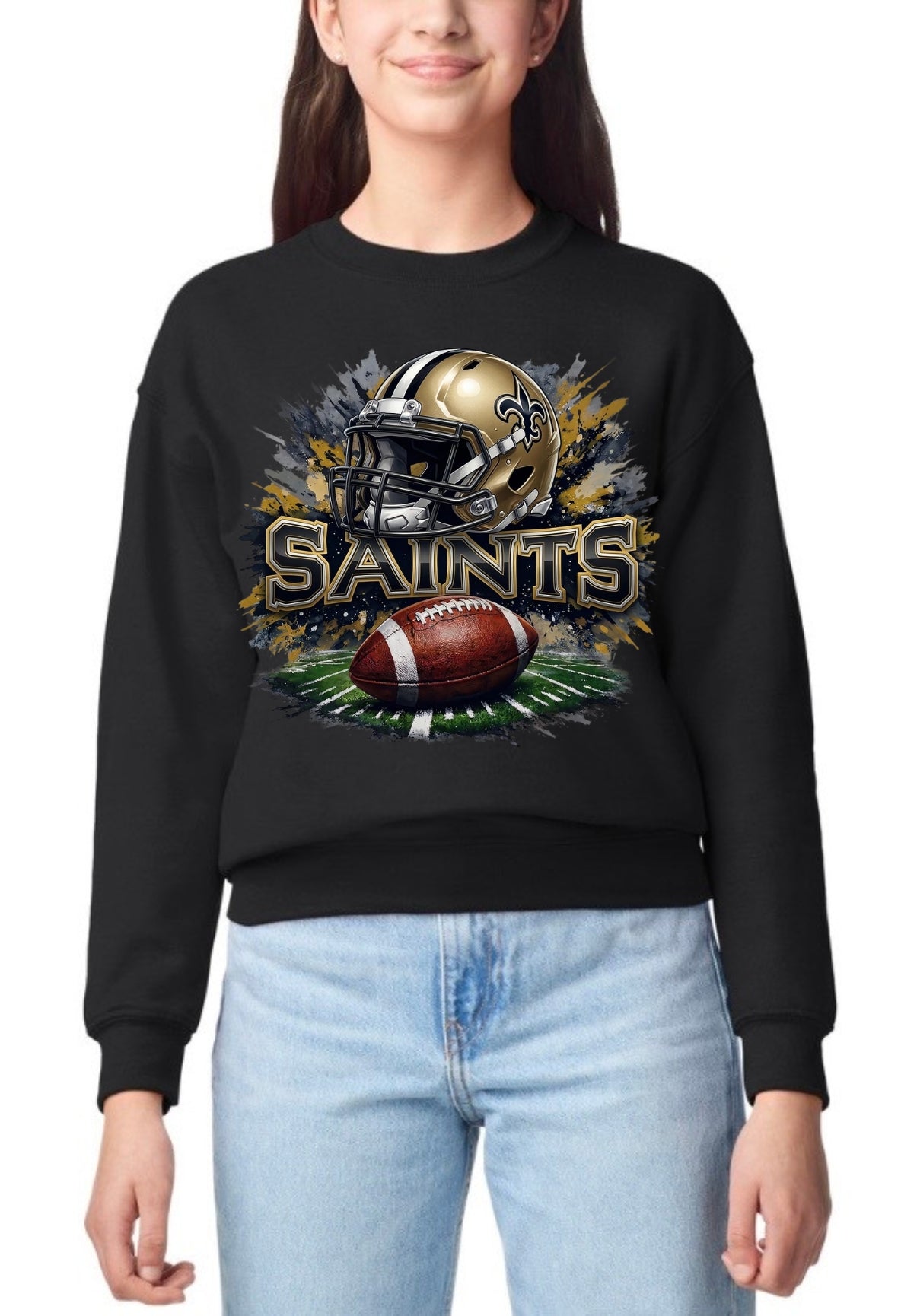 Football Team Youth Crewneck