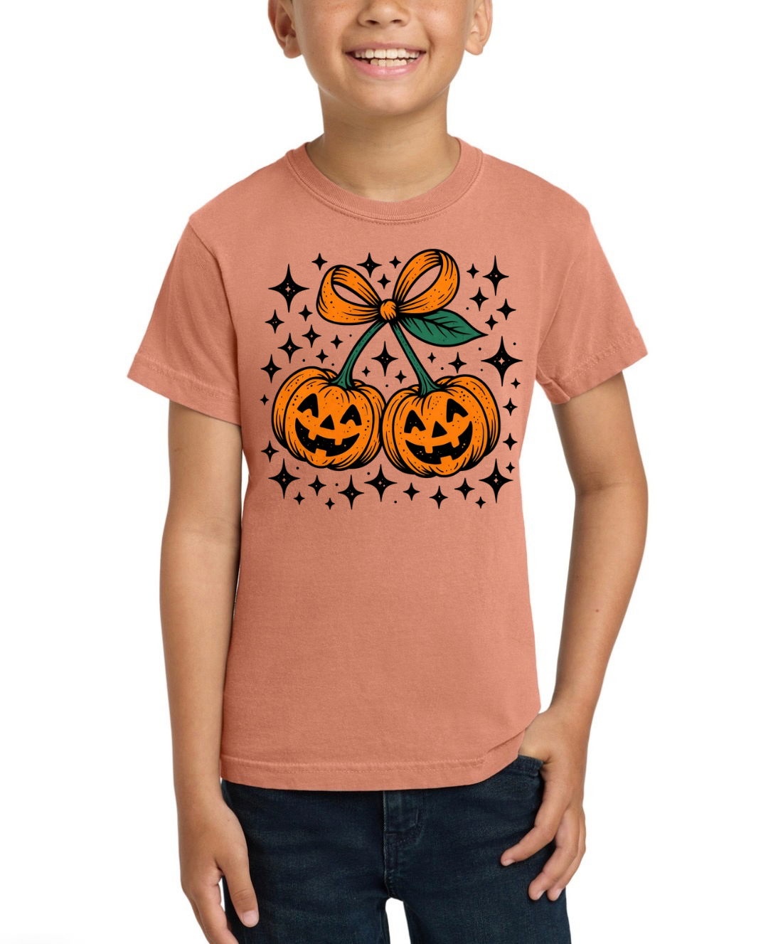 Cherry Pumpkins Youth Tee