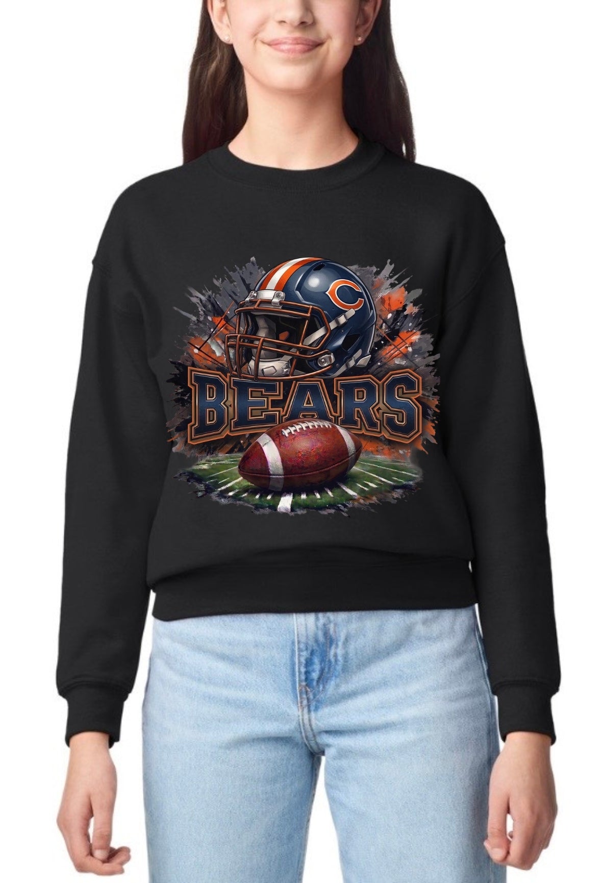 Football Team Youth Crewneck