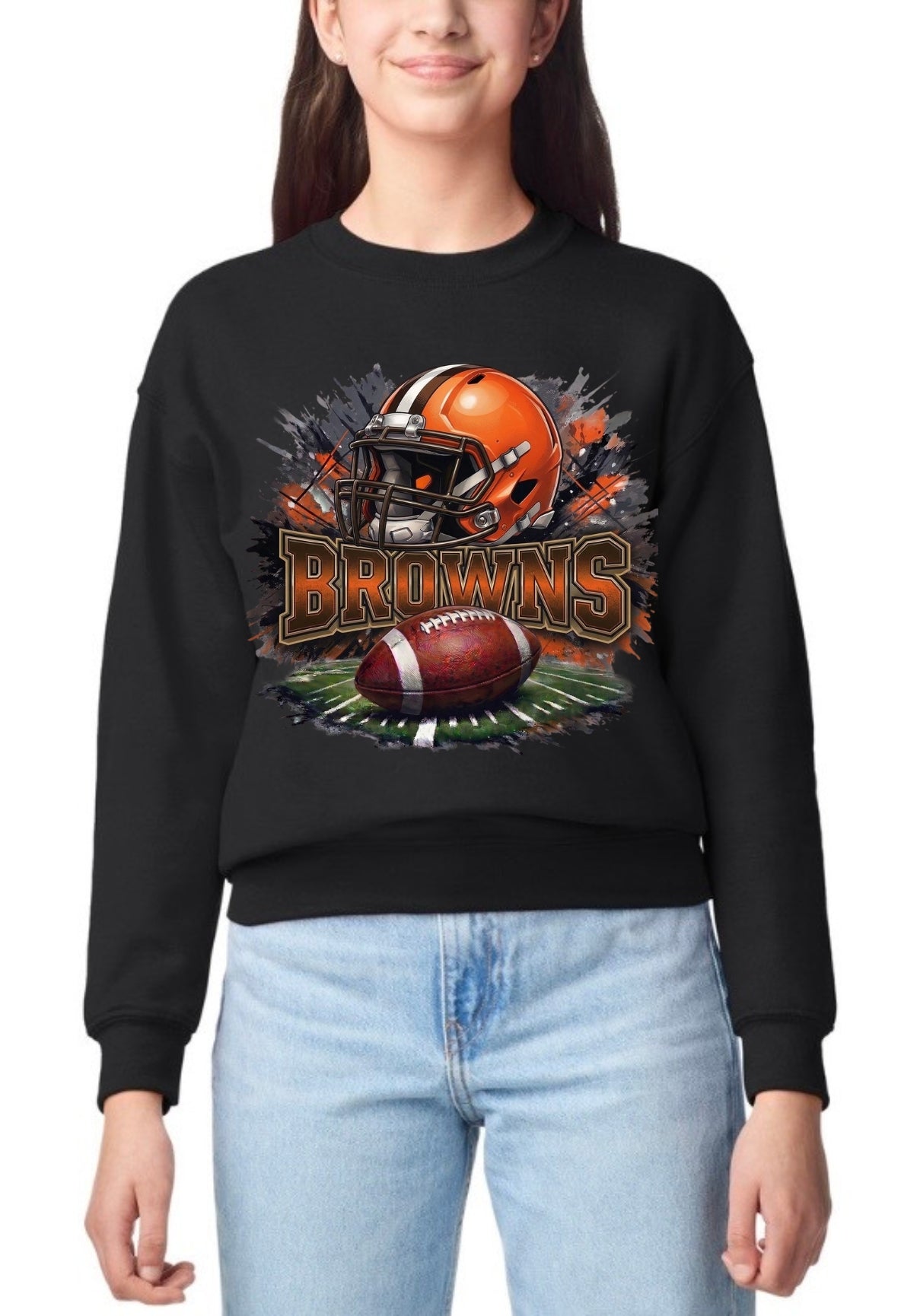 Football Team Youth Crewneck