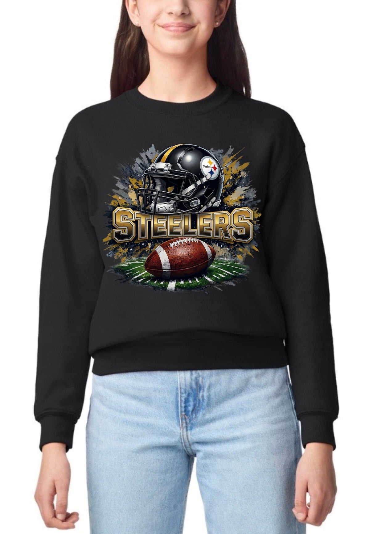 Football Team Youth Crewneck