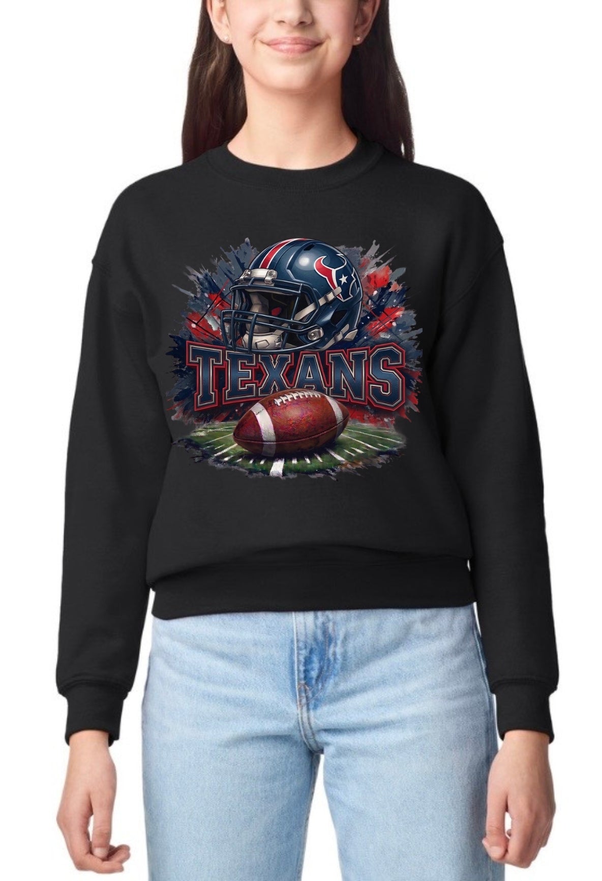 Football Team Youth Crewneck