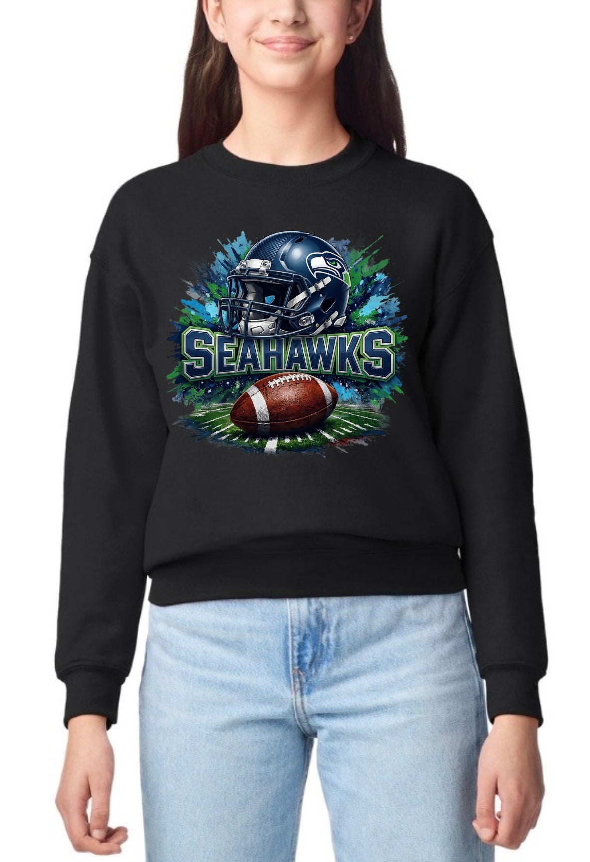 Football Team Youth Crewneck