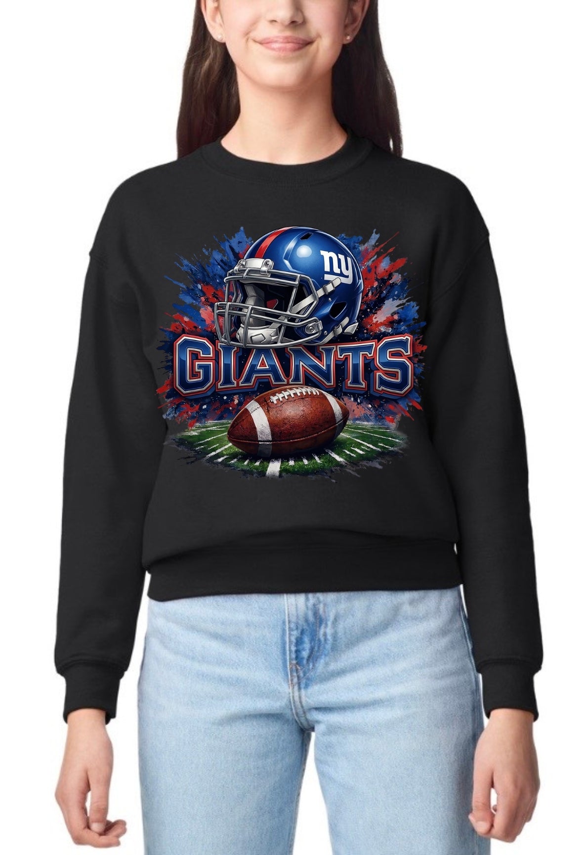 Football Team Youth Crewneck