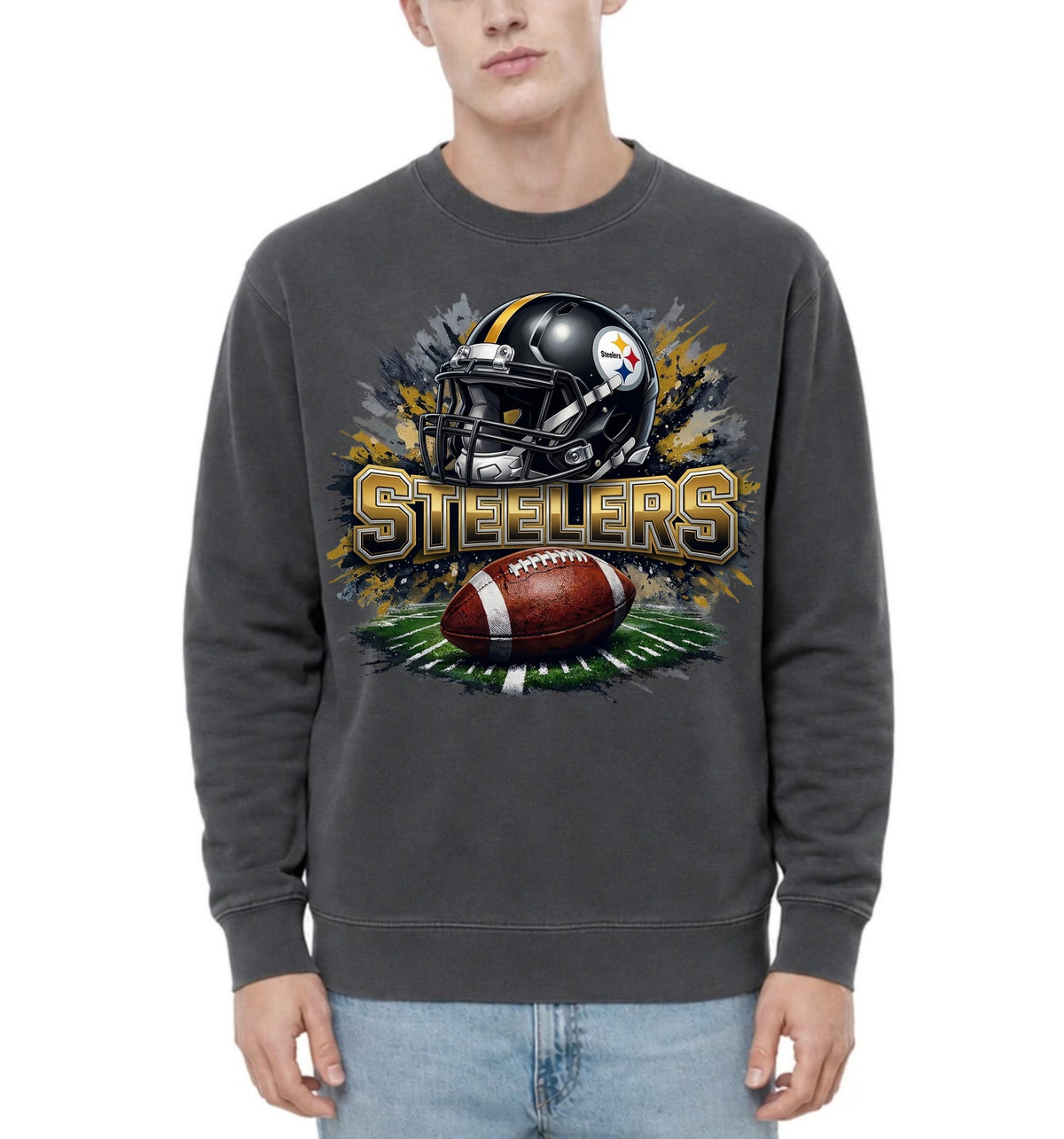 Football Team Adult Crewneck