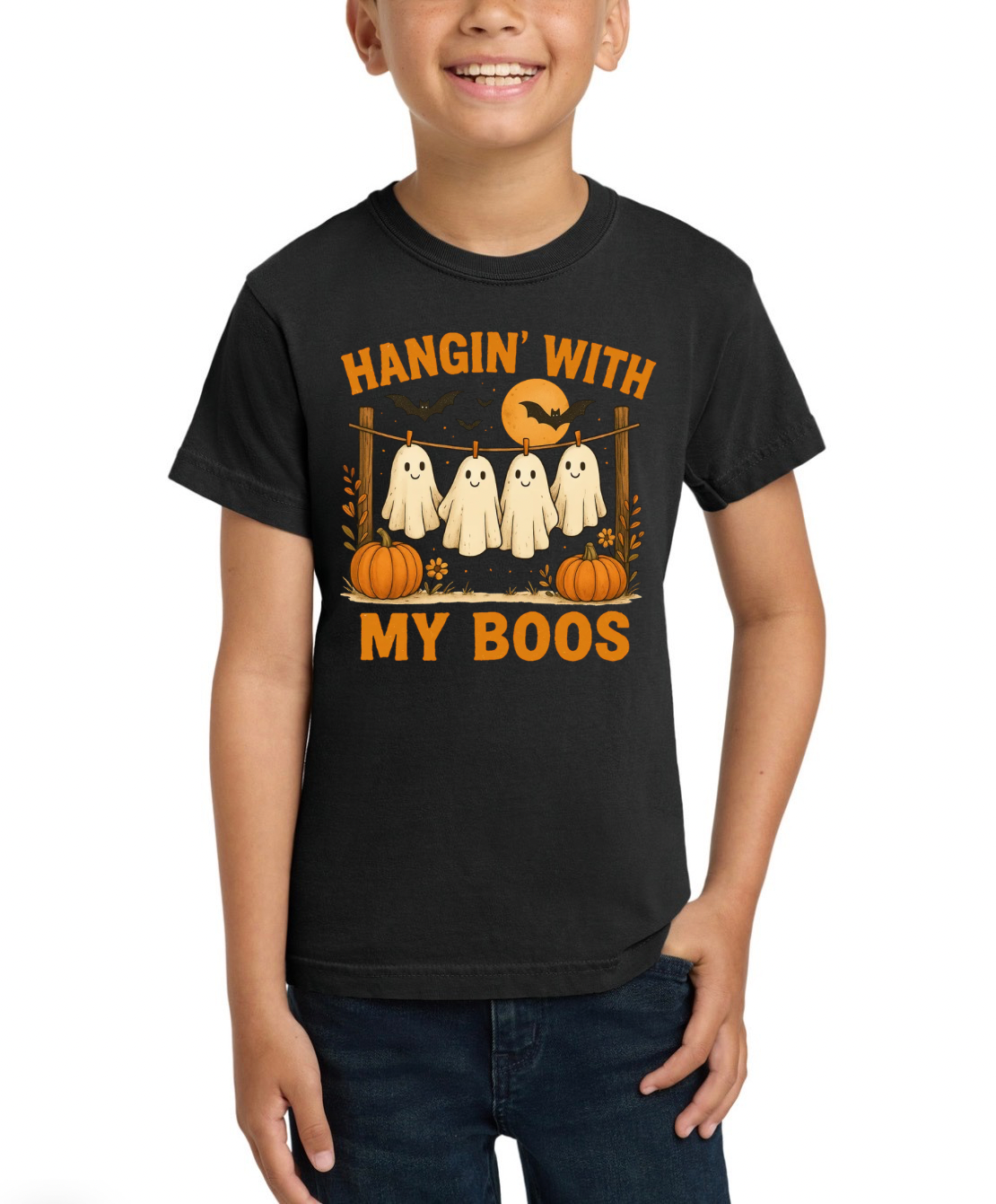 Hangin’ With My Boos Youth Tee