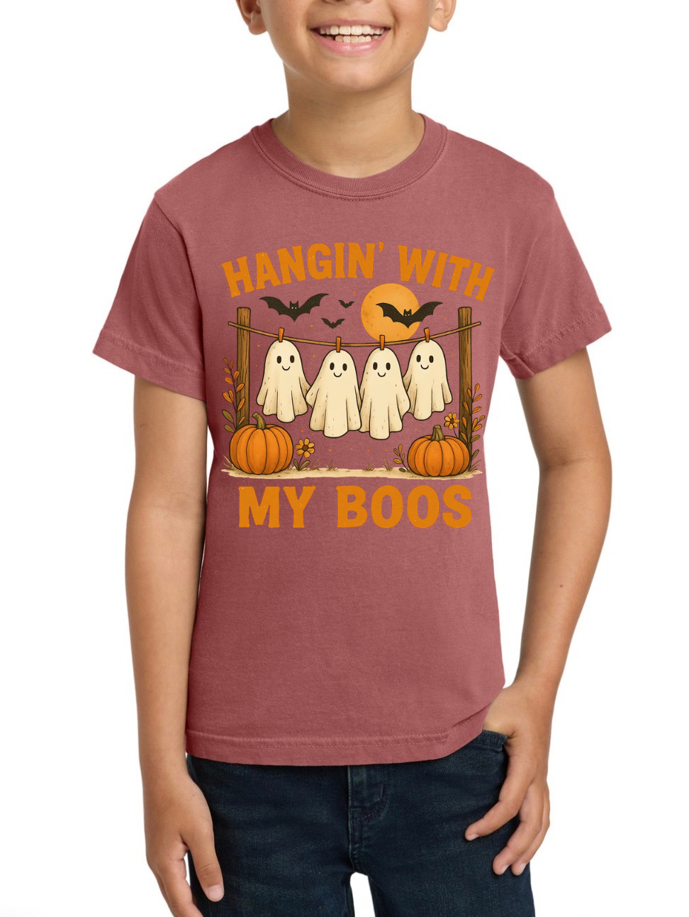 Hangin’ With My Boos Youth Tee