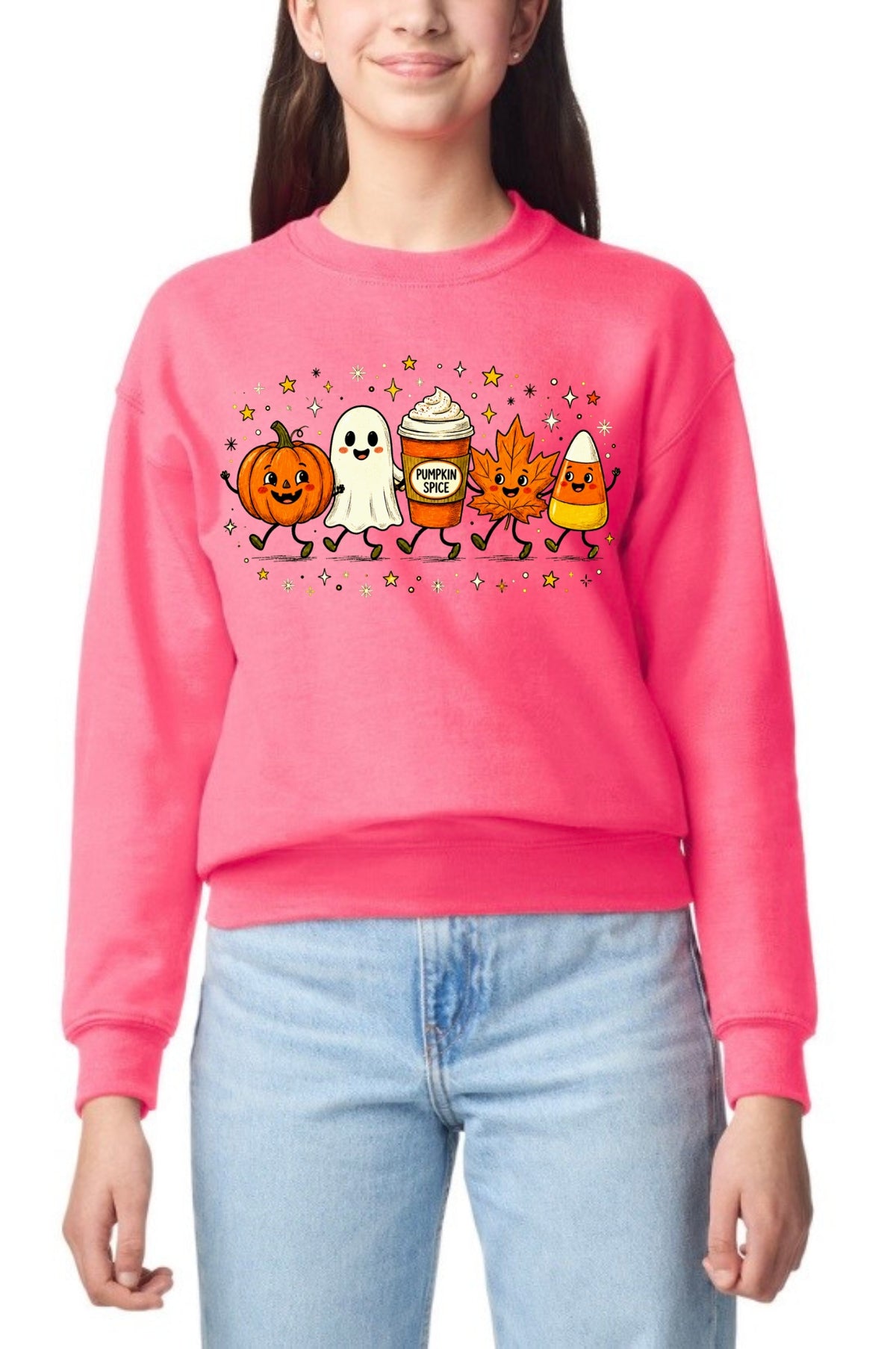 Pumpkin Spice & Everything Nice Youth Crewneck