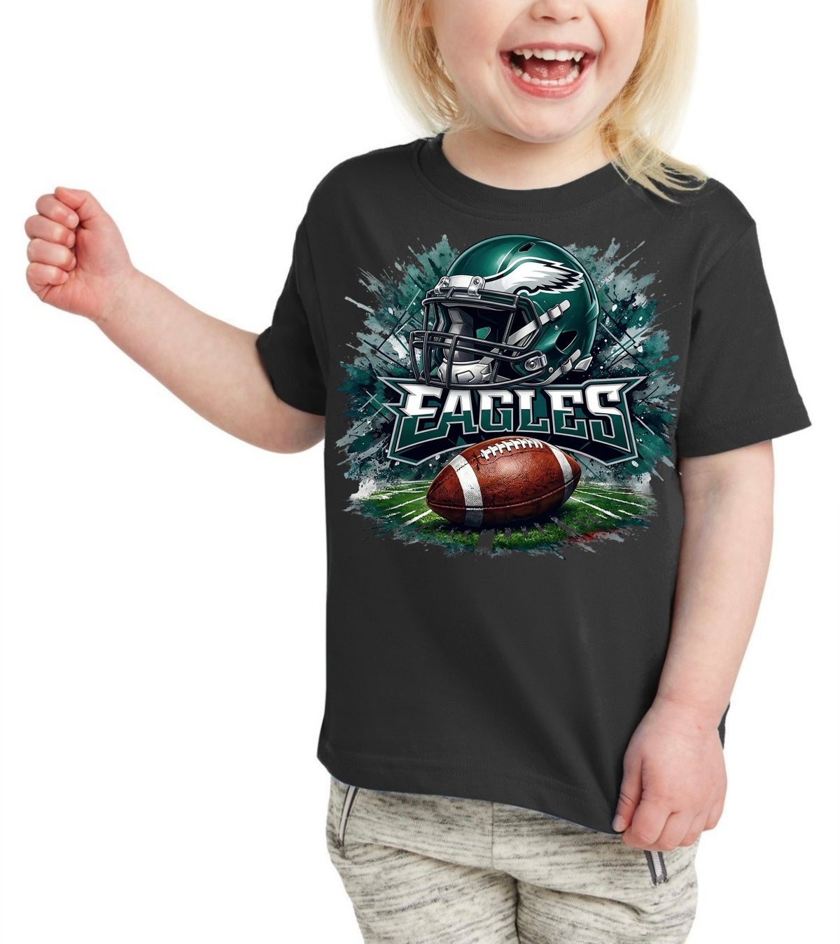 Football Team Toddler Tee