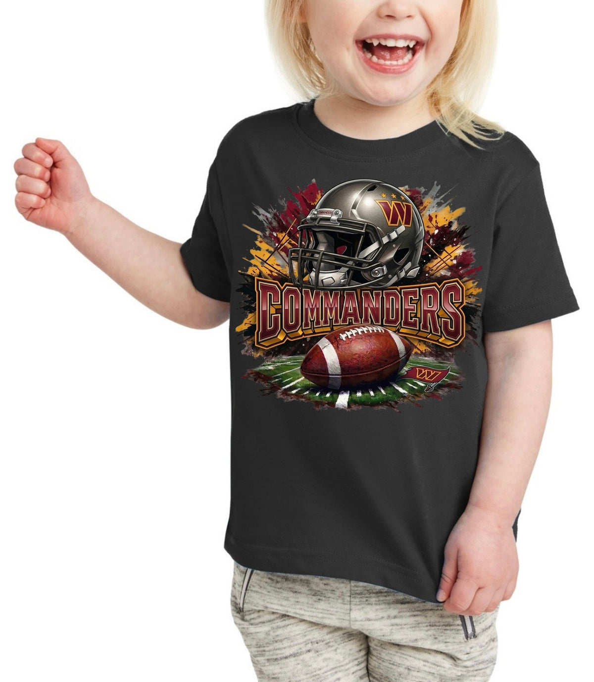 Football Team Toddler Tee