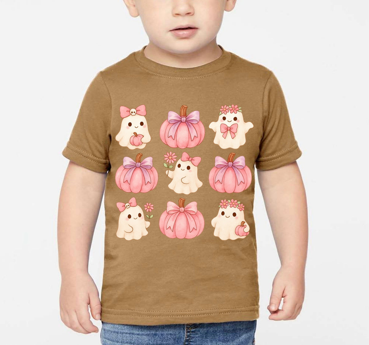 Pink Pumpkin Cuties Toddler Tee