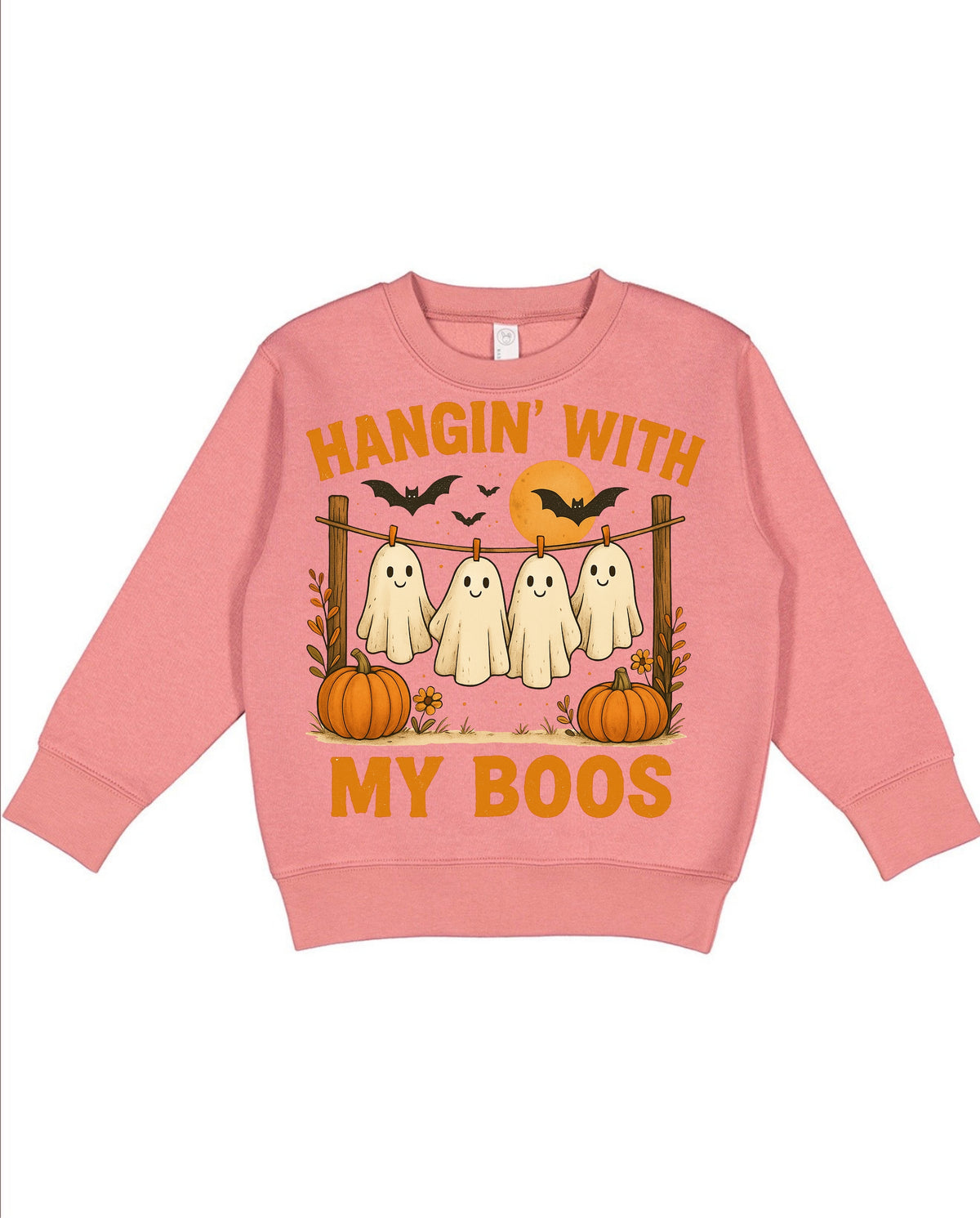 Hangin’ With My Boos Toddler Crewneck