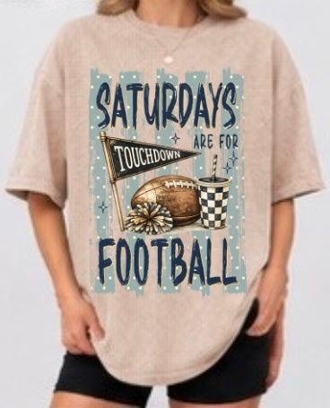 Saturdays Are for Football Adult Tee