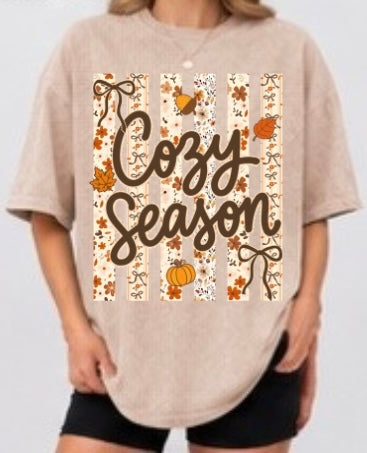 Cozy Stripes Adult Tee