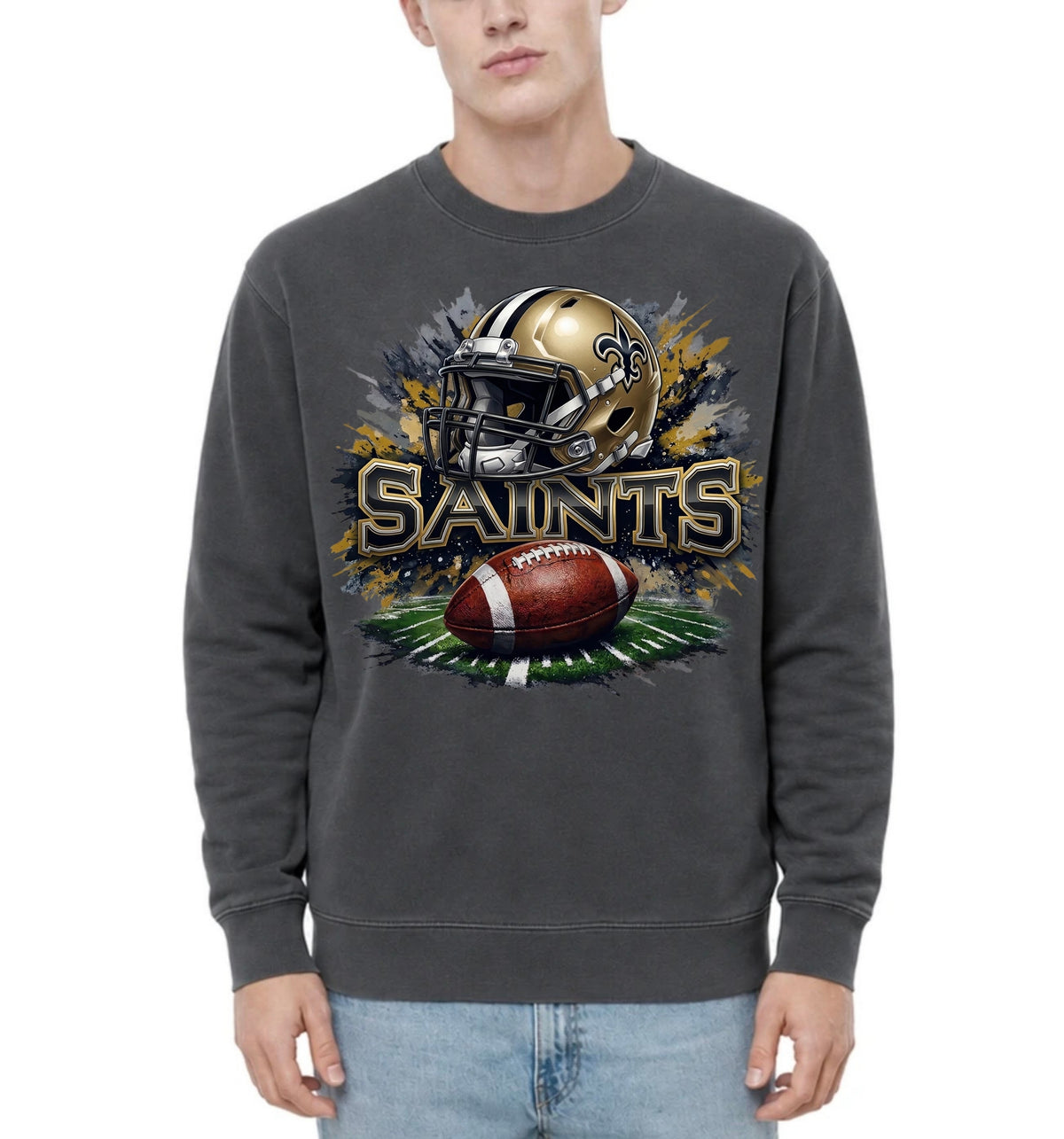 Football Team Adult Crewneck