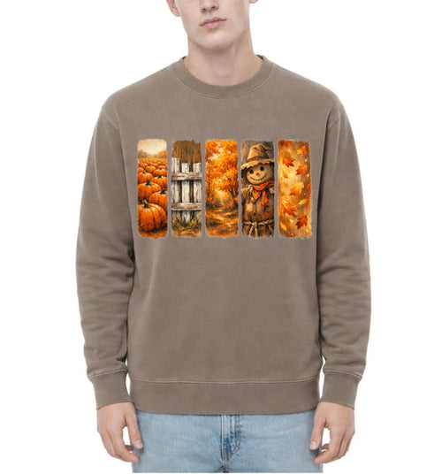 Autumn Days Adult Crewneck