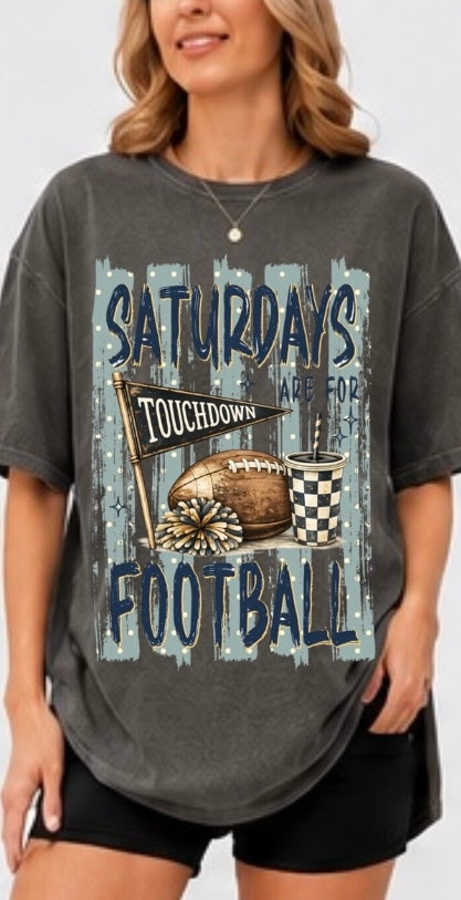 Saturdays Are for Football Adult Tee