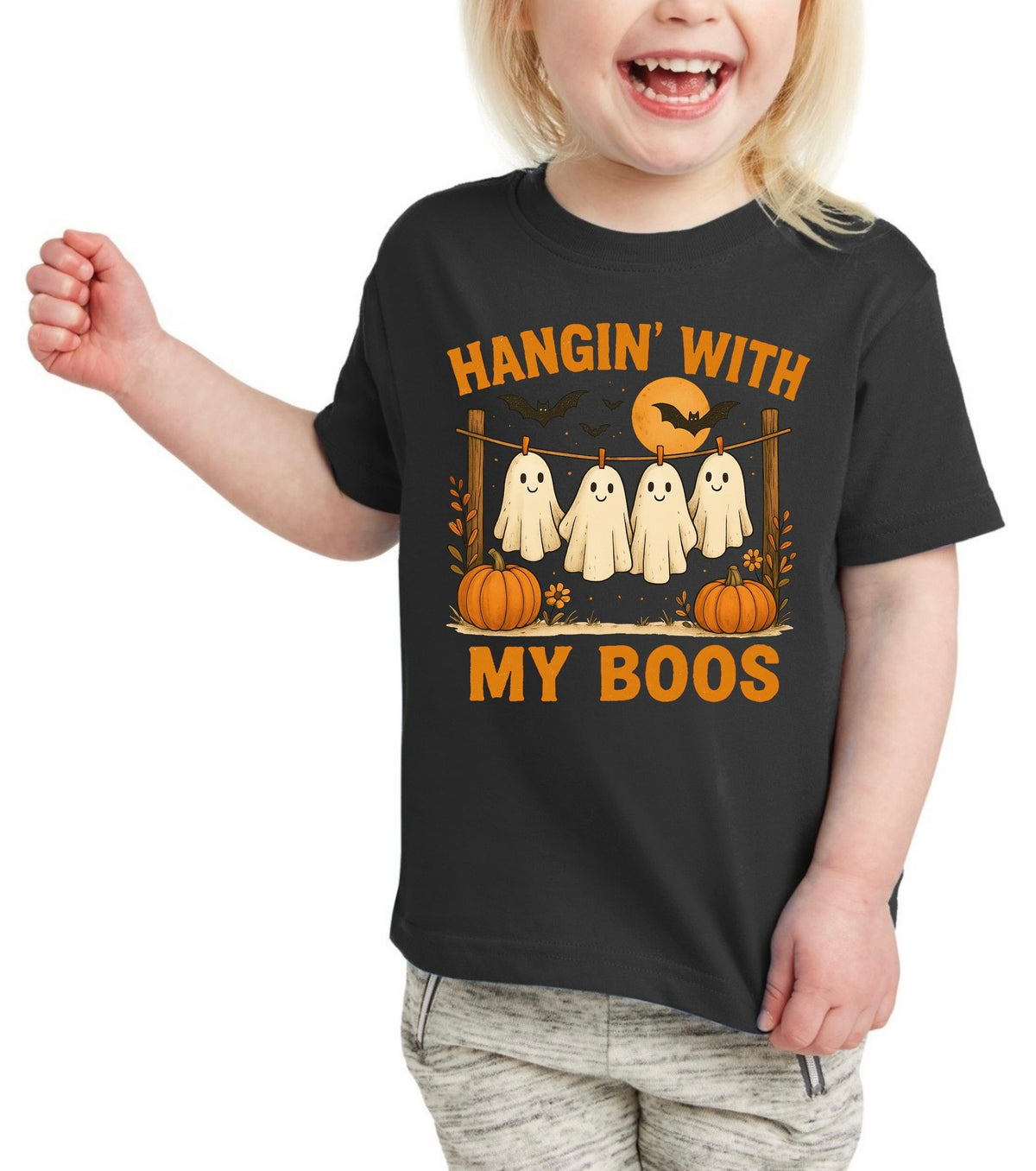 Hangin’ With My Boos Toddler Tee
