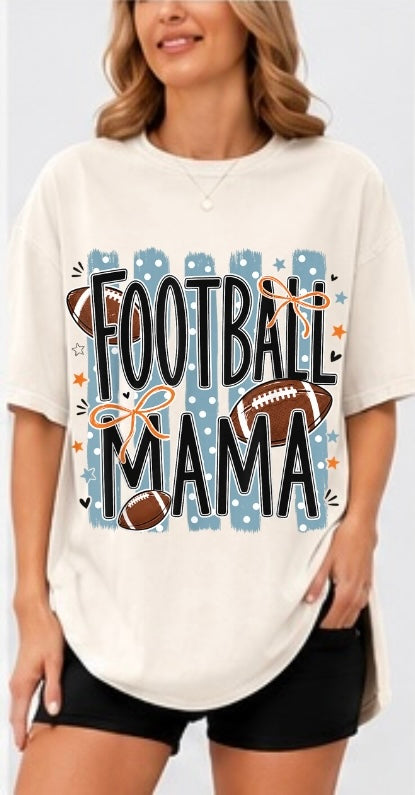 Football Mama Adult Tee