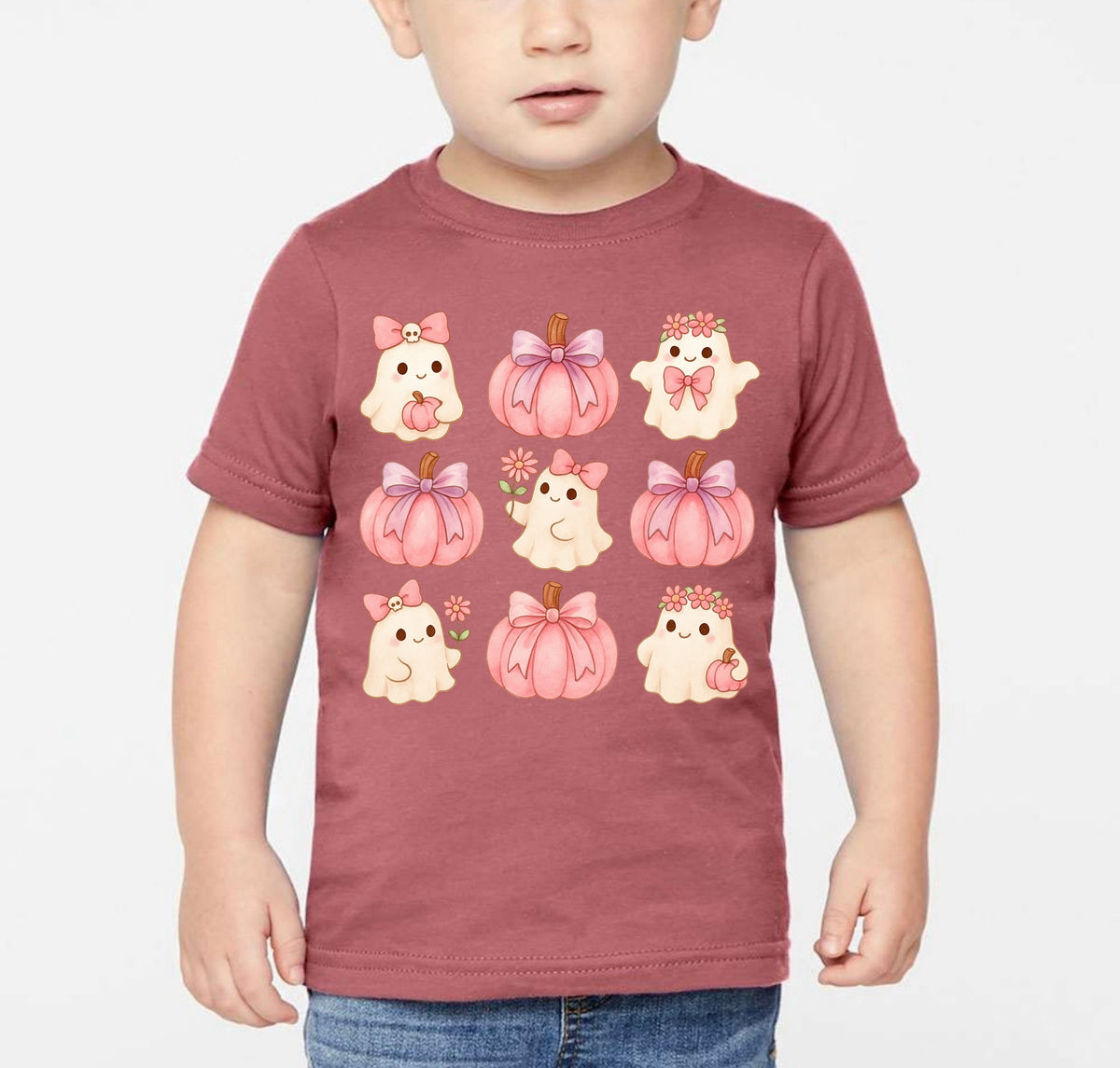 Pink Pumpkin Cuties Toddler Tee