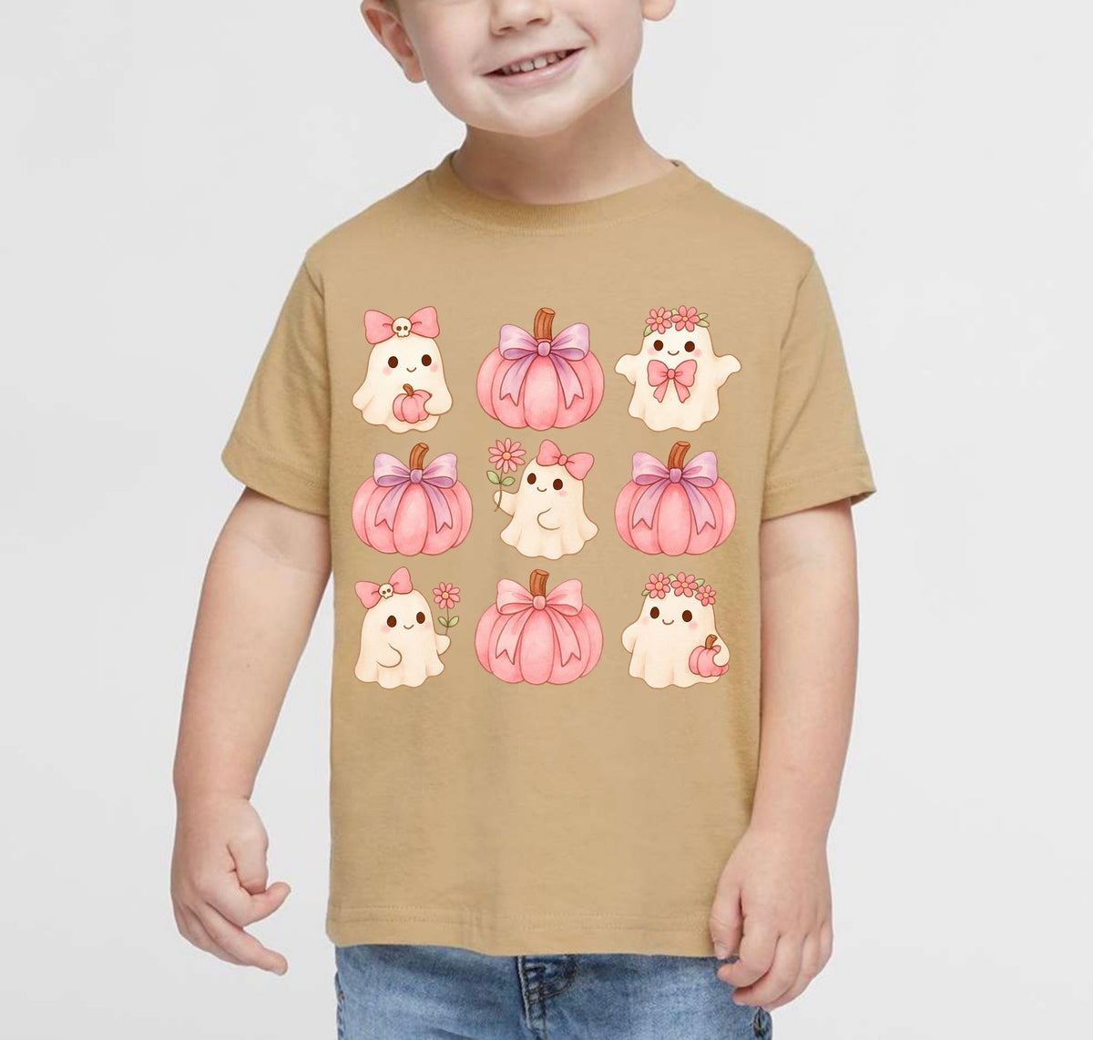 Pink Pumpkin Cuties Toddler Tee