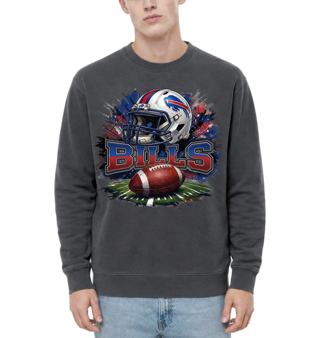 Football Team Adult Crewneck