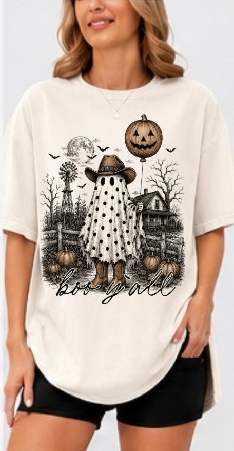 Boo Y’all Adult Tee
