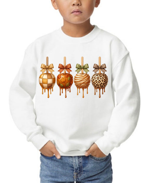 Caramel Apple Cuties Youth Crewneck