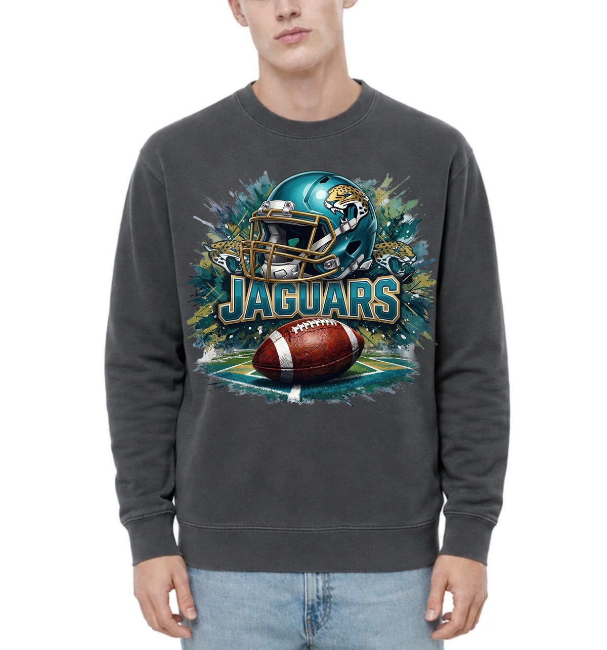 Football Team Adult Crewneck
