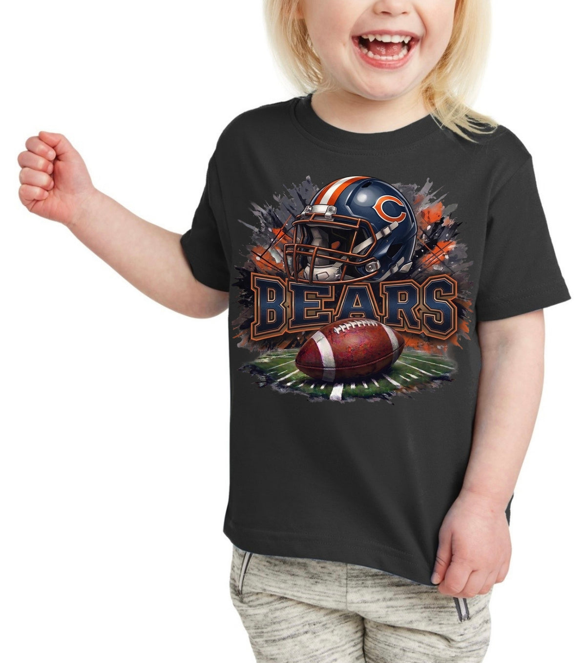 Football Team Toddler Tee