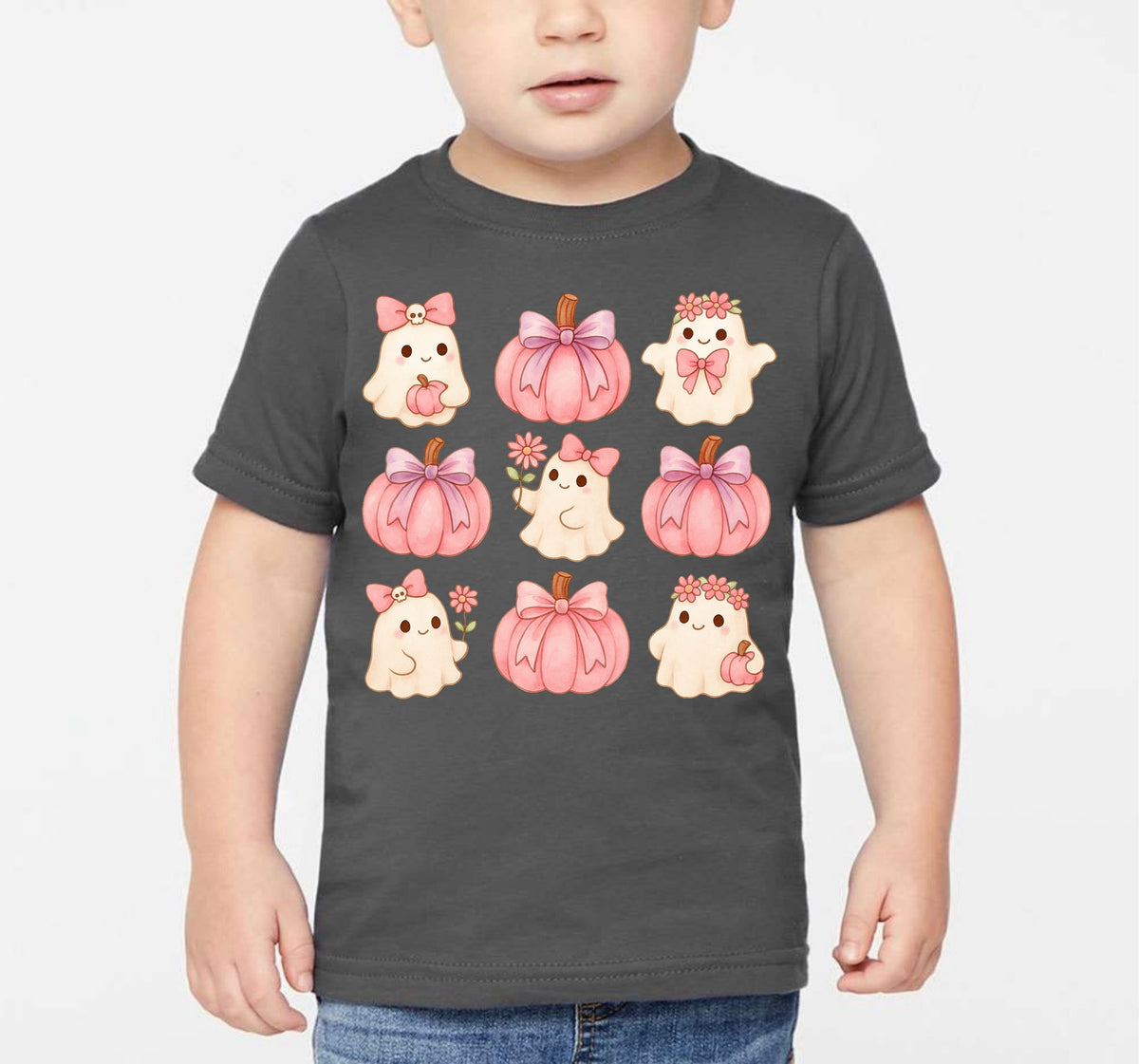 Pink Pumpkin Cuties Toddler Tee