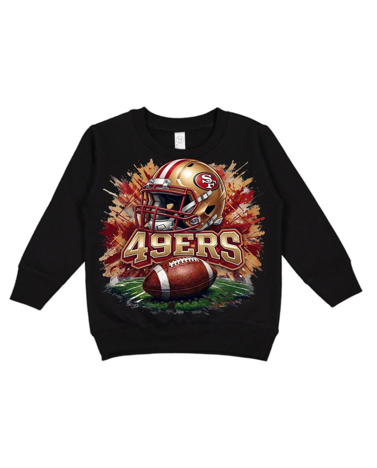 Football Team Toddler Crewneck