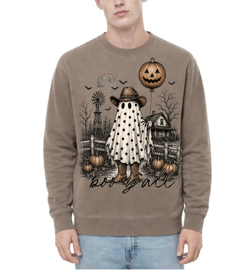 Boo Y’all Adult Crewneck