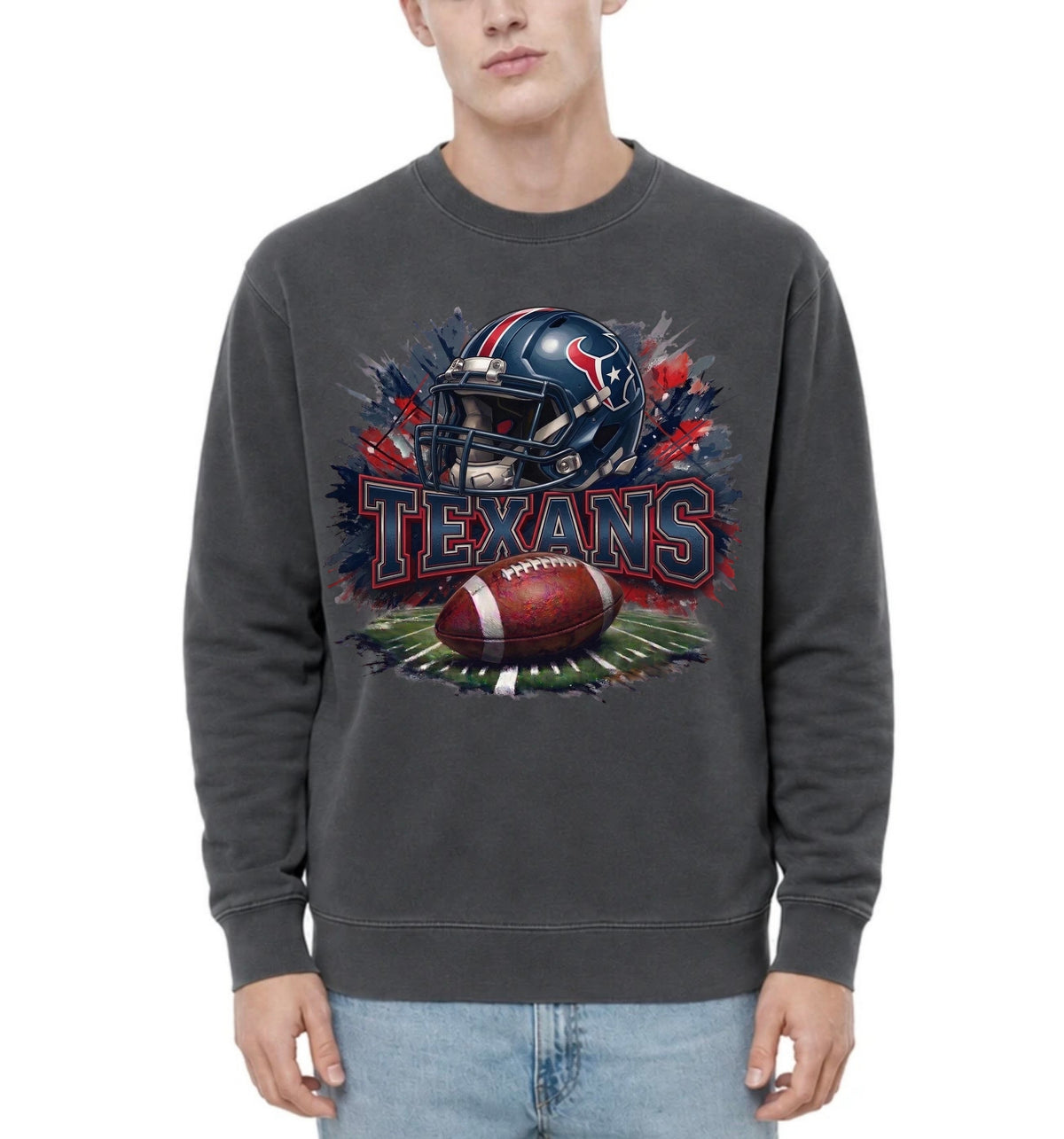 Football Team Adult Crewneck