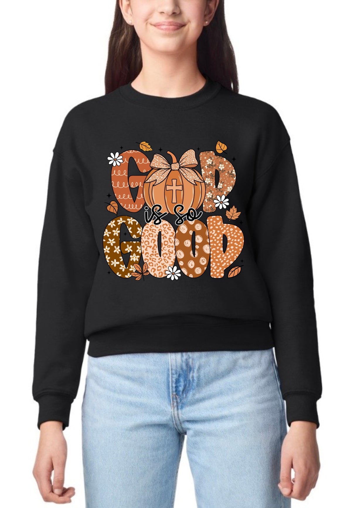 God Is So Good Youth Crewneck