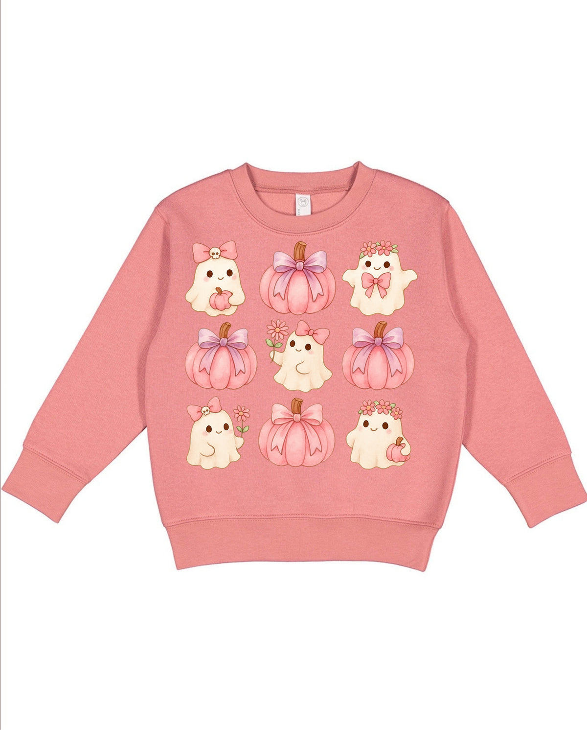 Pink Pumpkin Cuties Toddler Crewneck