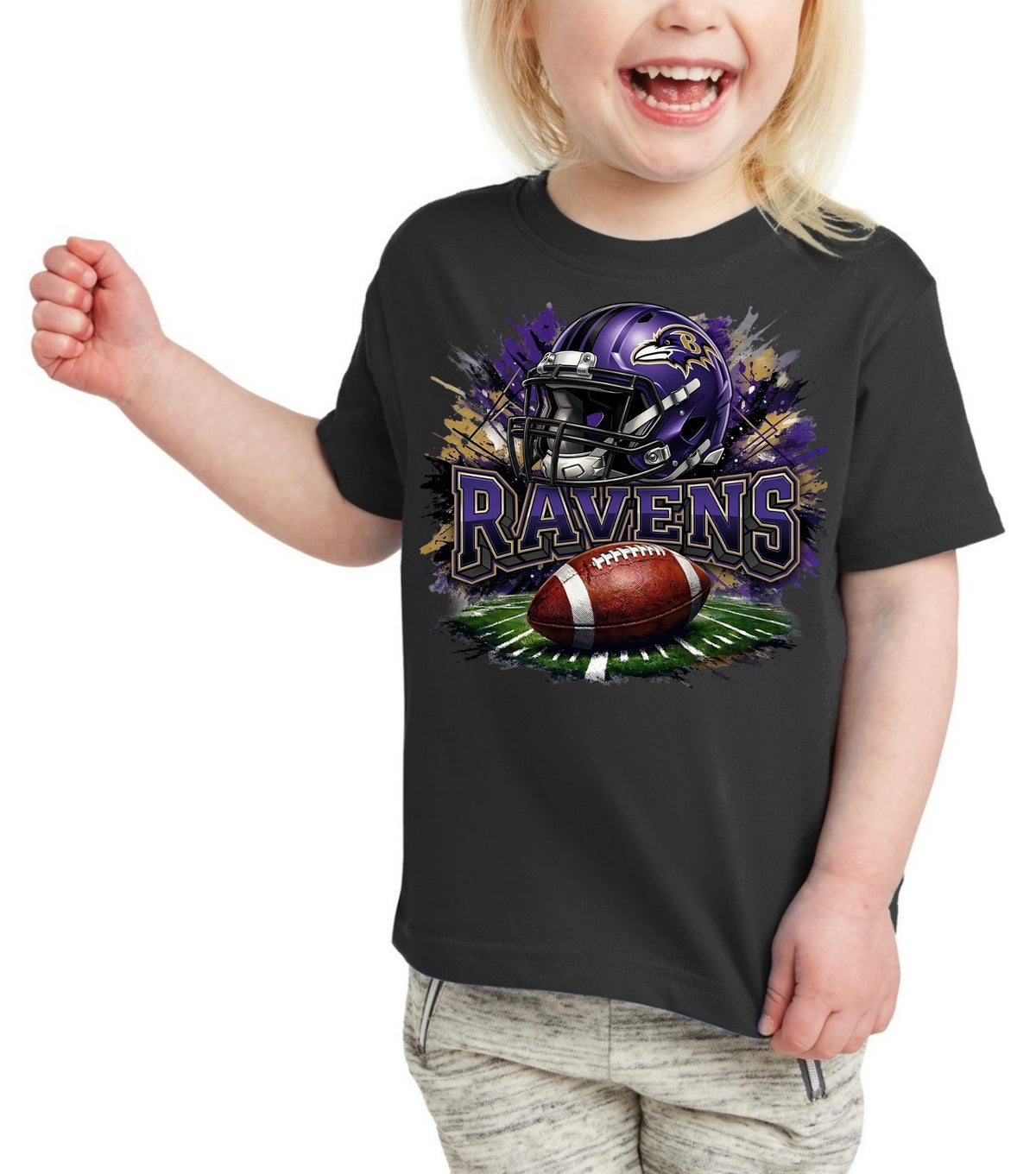 Football Team Toddler Tee