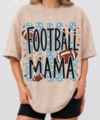 Football Mama Adult Tee