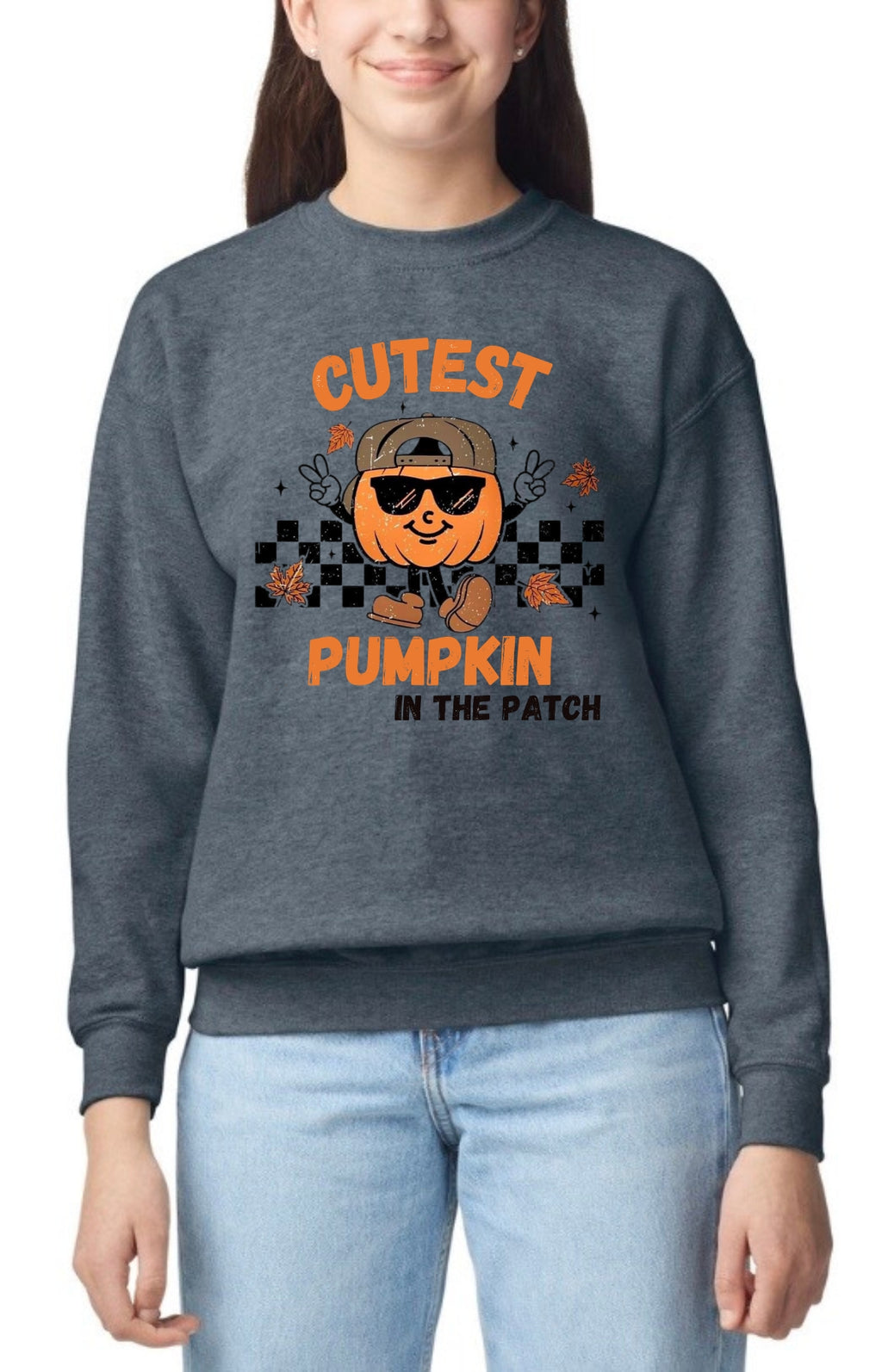 Cutest Pumpkin Youth Crewneck