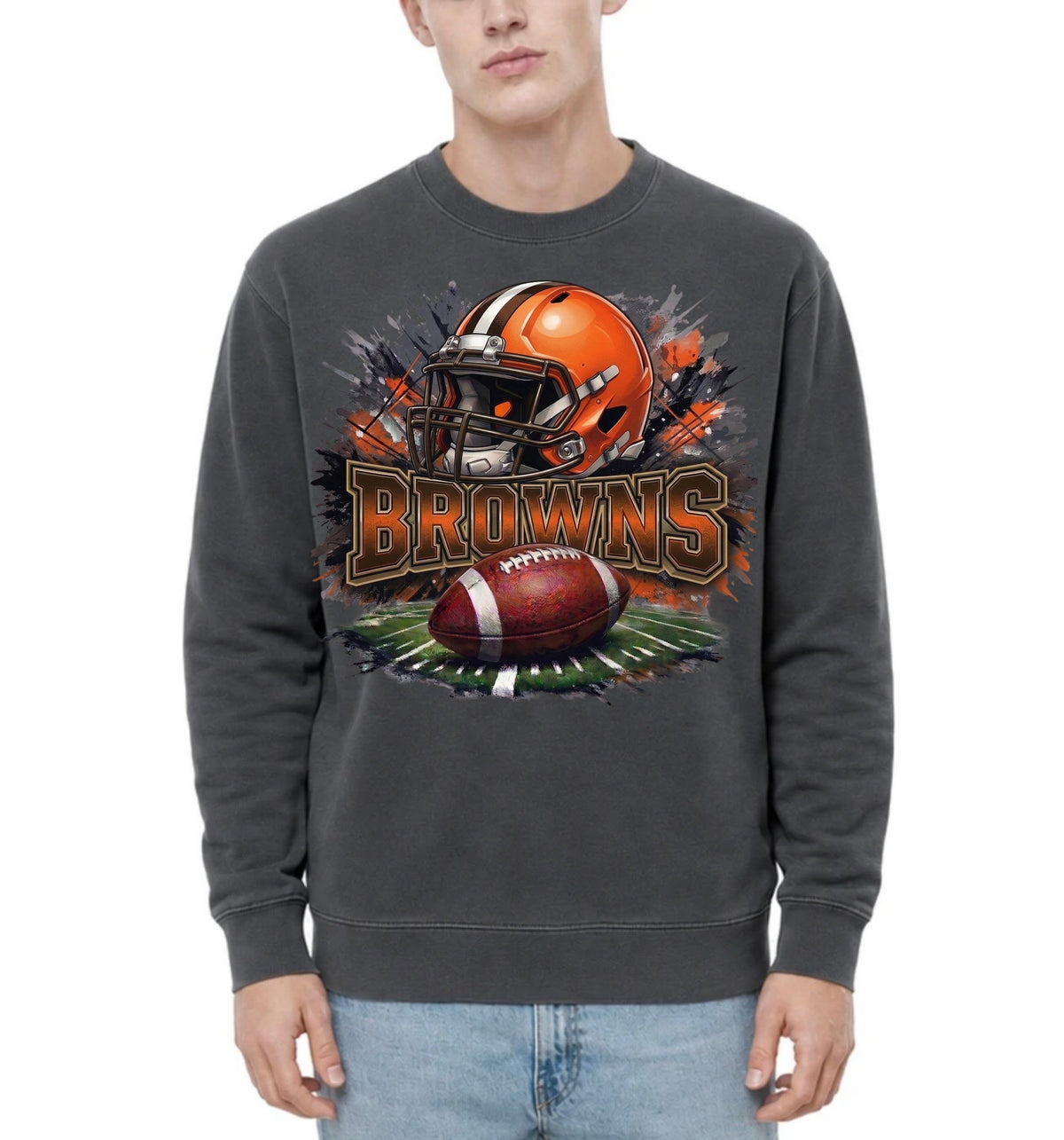 Football Team Adult Crewneck