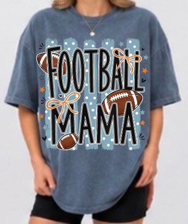 Football Mama Adult Tee