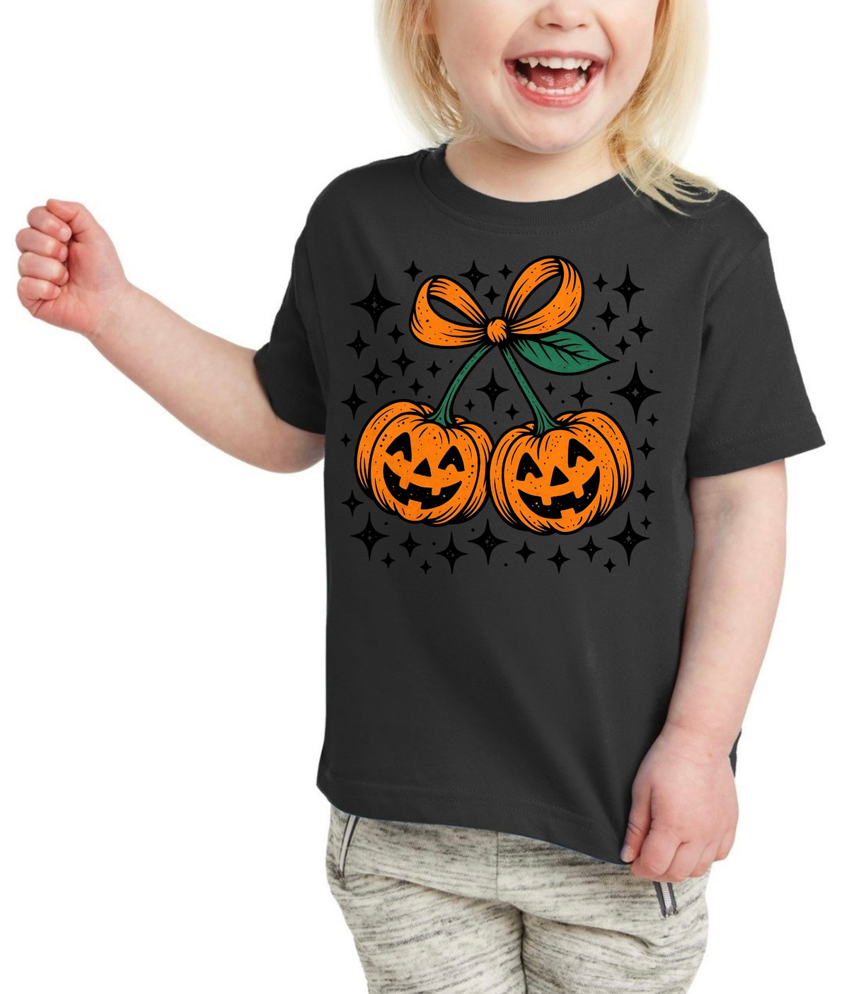 Cherry Pumpkins Toddler Tee