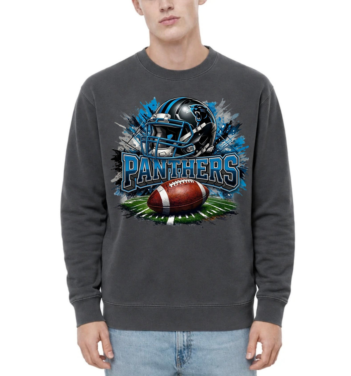 Football Team Adult Crewneck