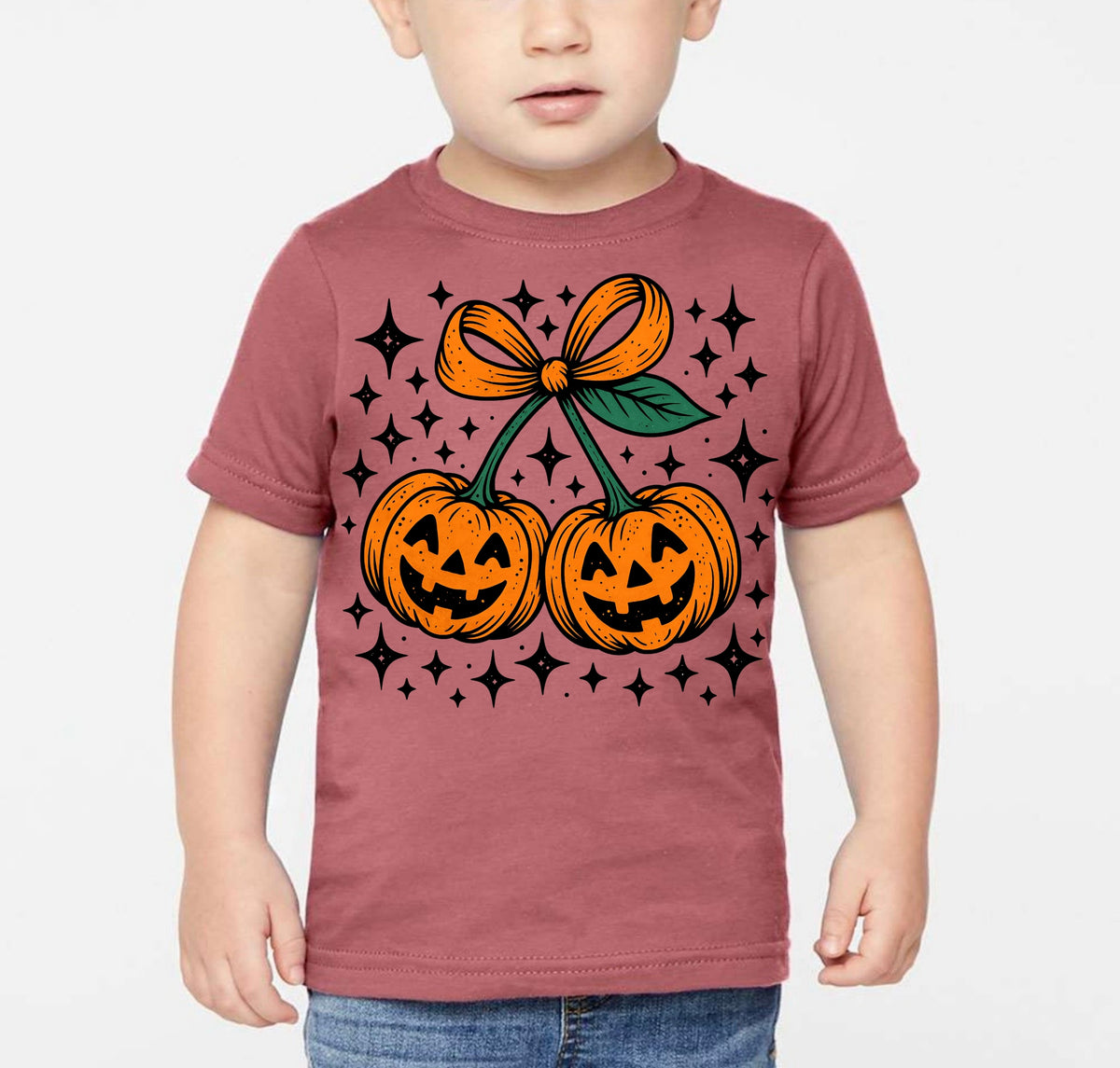 Cherry Pumpkins Toddler Tee