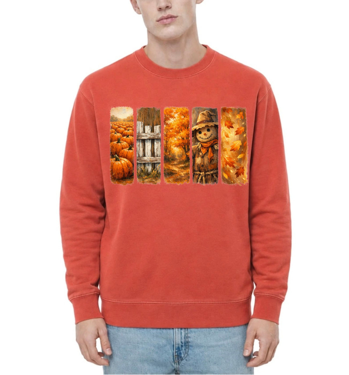 Autumn Days Adult Crewneck