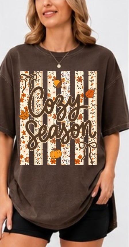 Cozy Stripes Adult Tee