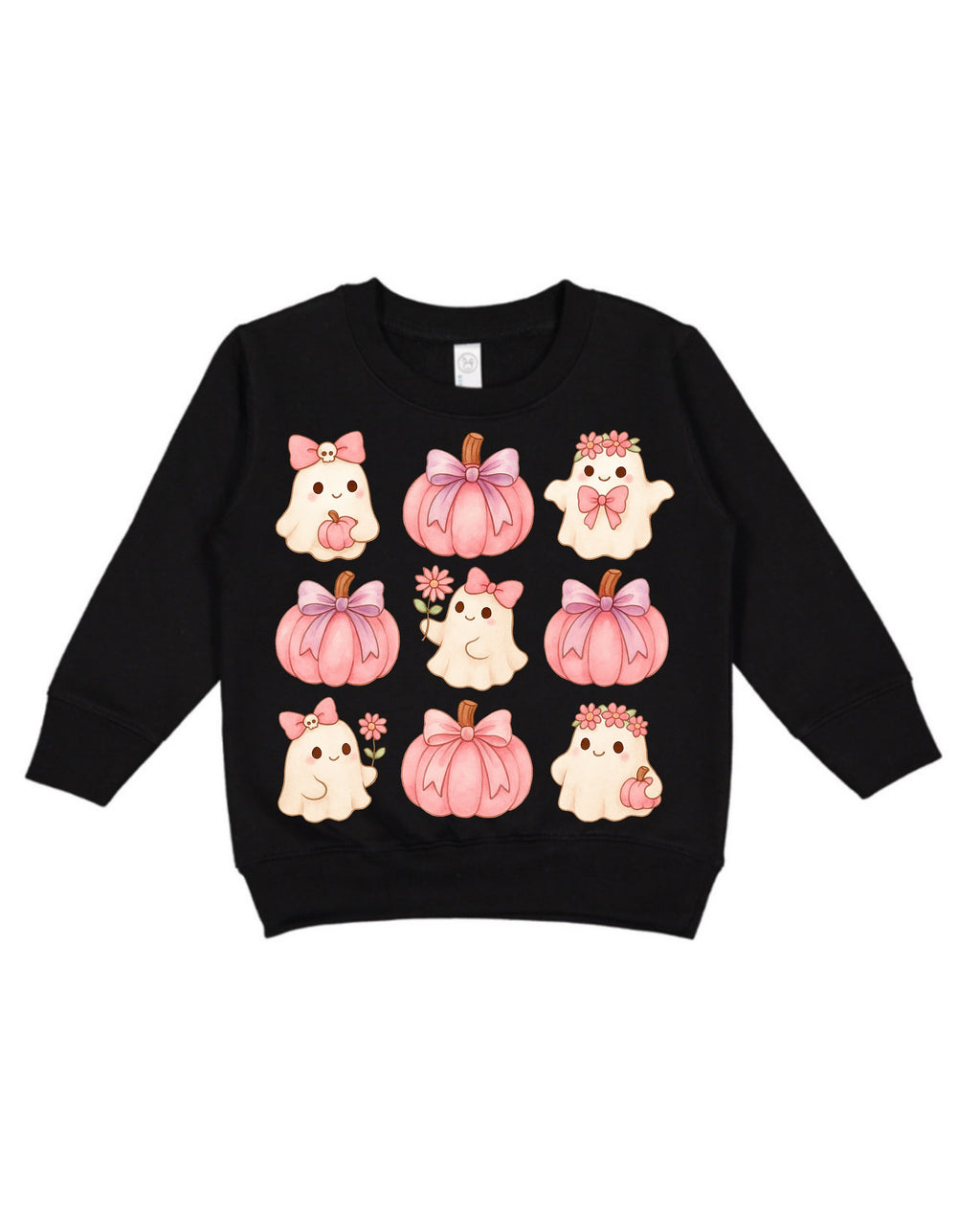 Pink Pumpkin Cuties Toddler Crewneck